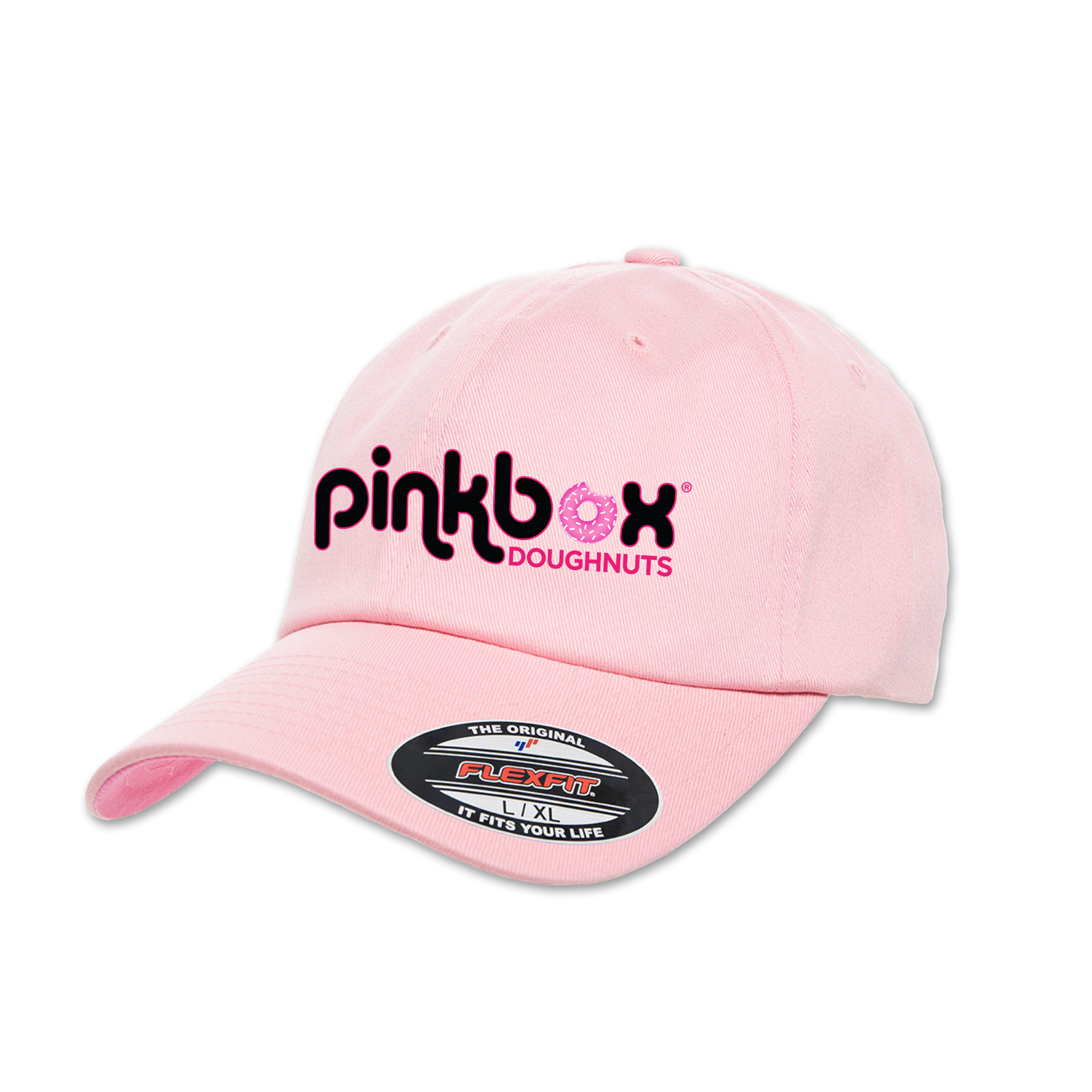 Women's Pink Fitted Baseball Cap