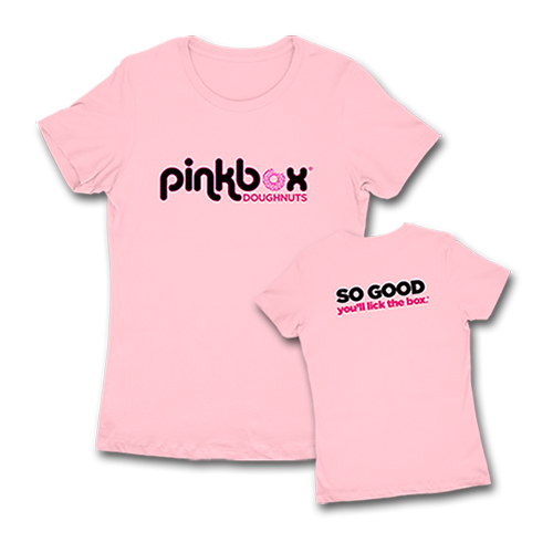 Women\'s Light Pink | Apparel Doughnuts® Pinkbox T-Shirt