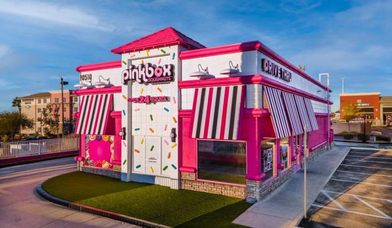 New Pinkbox Doughnuts location on S Eastern Ave, Henderson