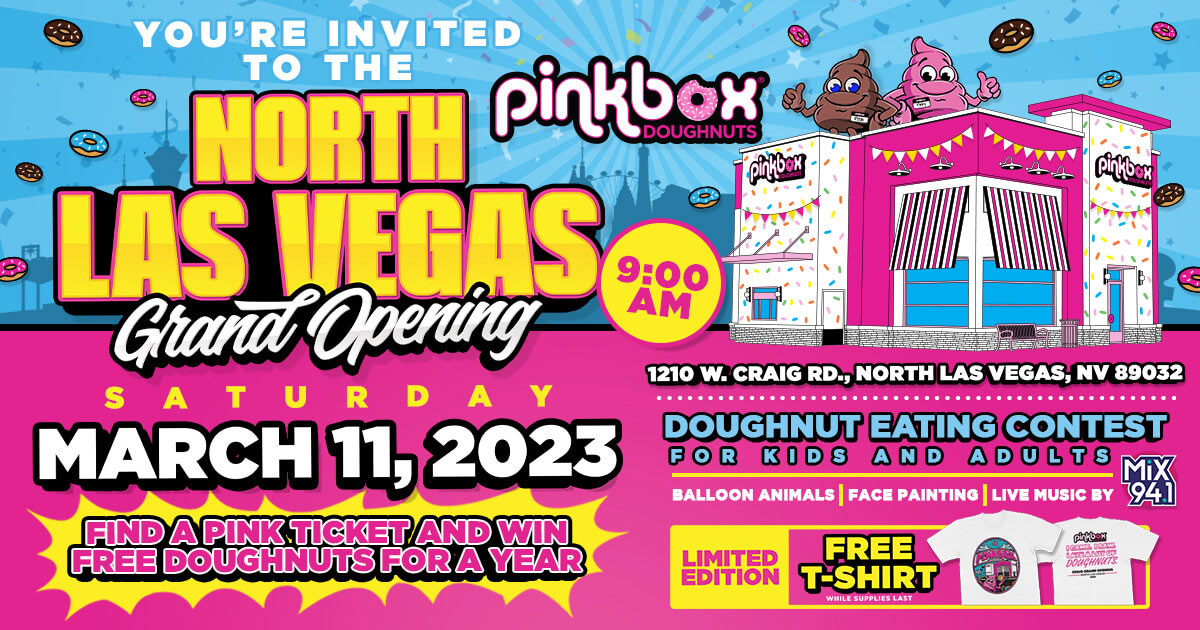 Quick Bites: Las Vegas Restaurants Making News this Week - Pinkbox  Doughnuts®