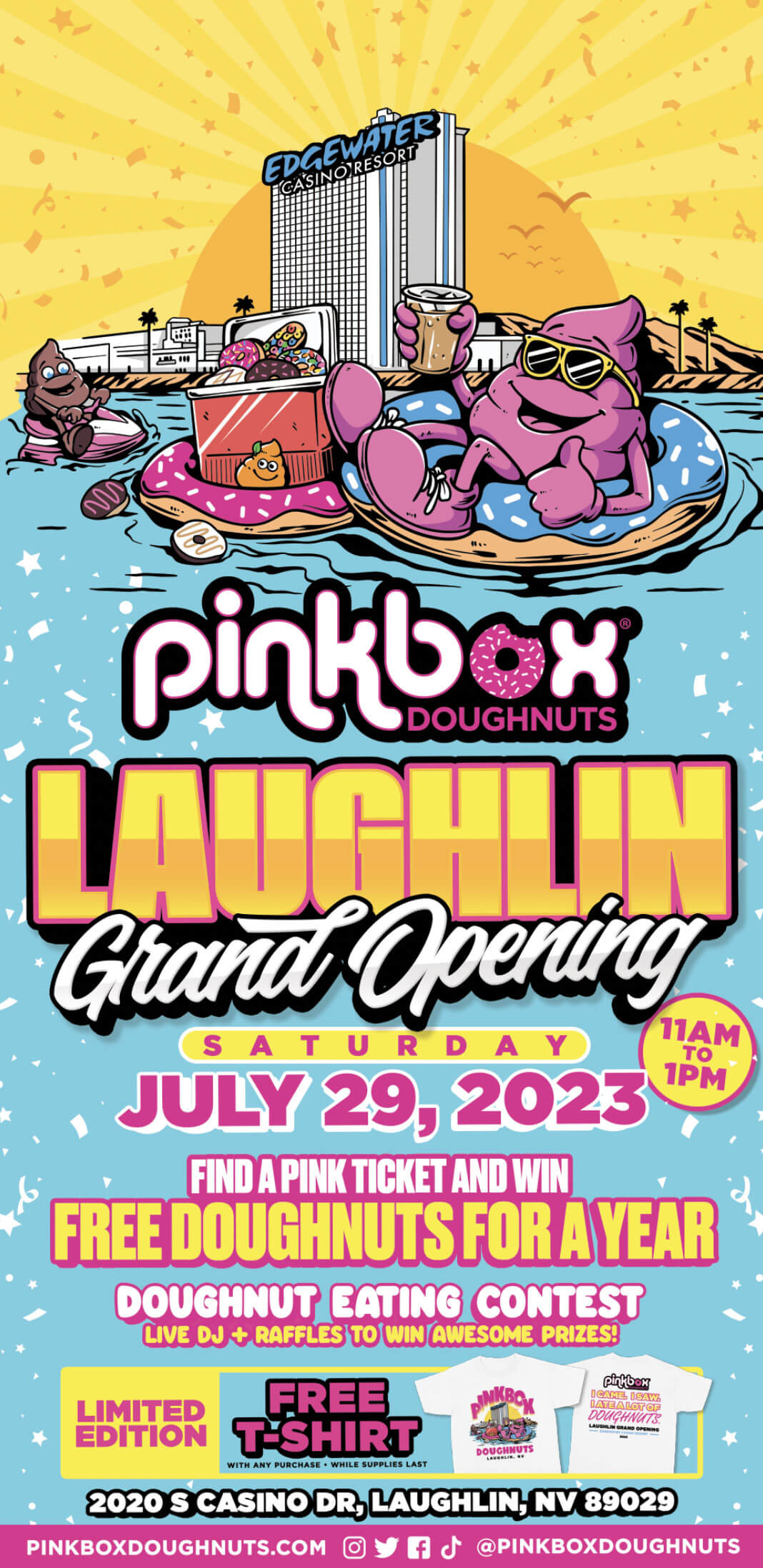 Pinkbox Doughnuts Grand Opening