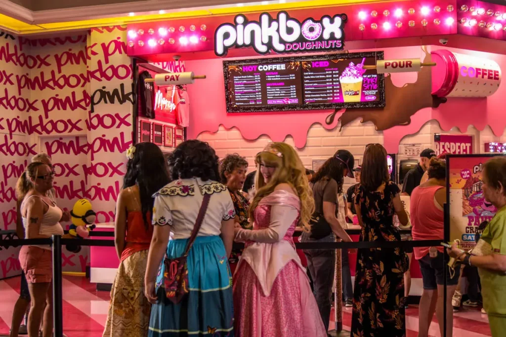 Pinkbox Doughnuts grand opening celebration in Pahrump