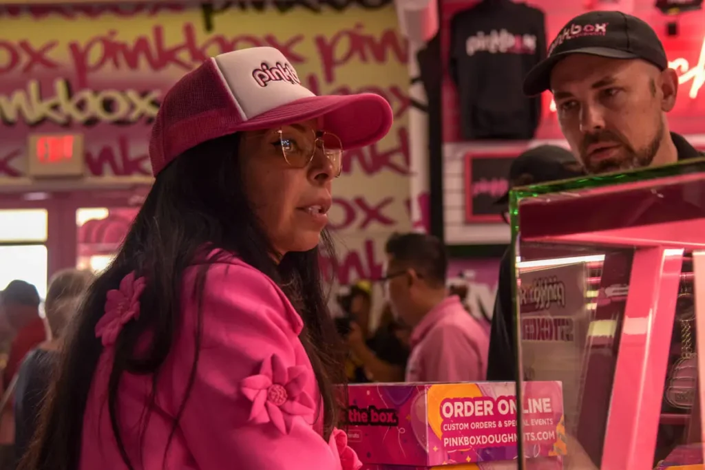 Pinkbox Doughnuts grand opening celebration in Pahrump