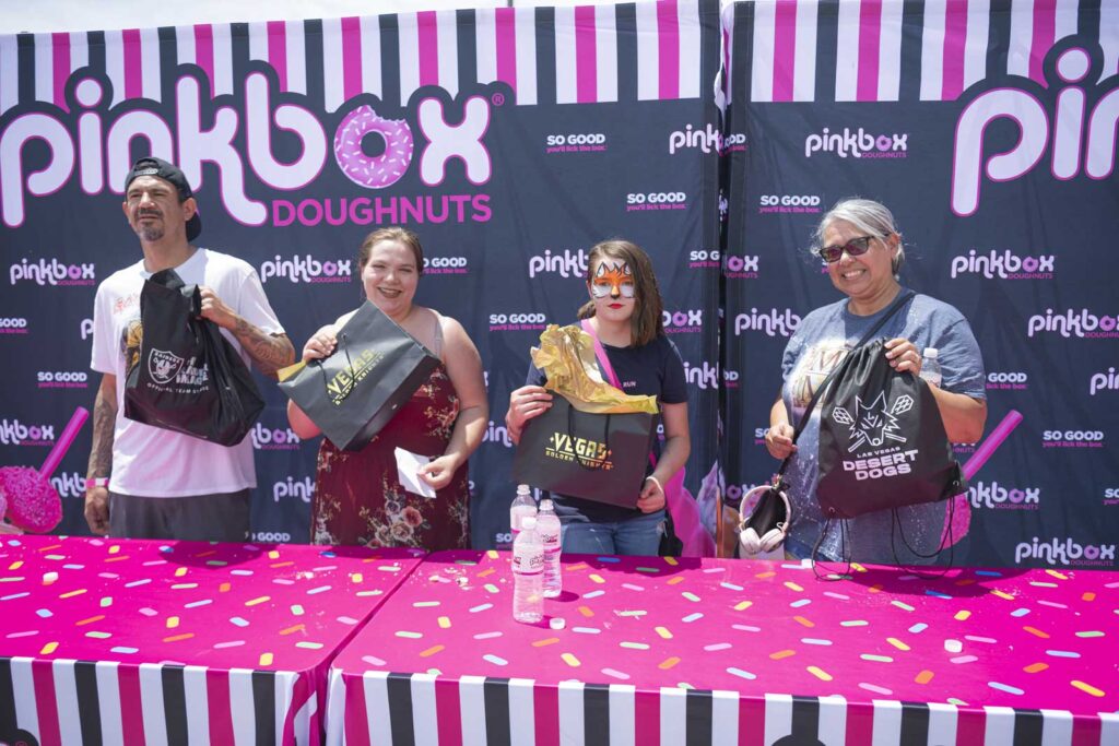 Pinkbox Doughnuts grand opening celebration in Pahrump, NV