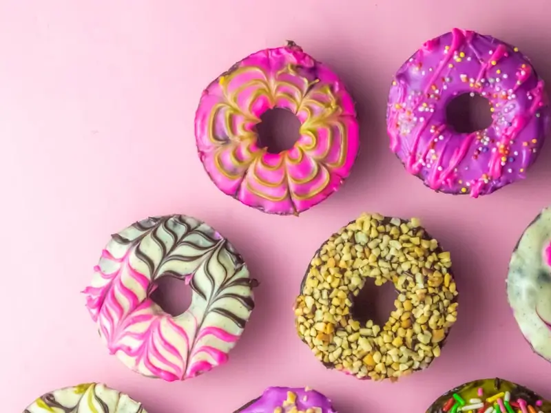 Purple Rain doughnut